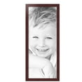 thumbnail image 2 of ArtToFrames 13" x 32" Cherry Picture Frame, 13x32 inch Red MDF Poster Frame (WOM-4643),  Pack, 2 of 8
