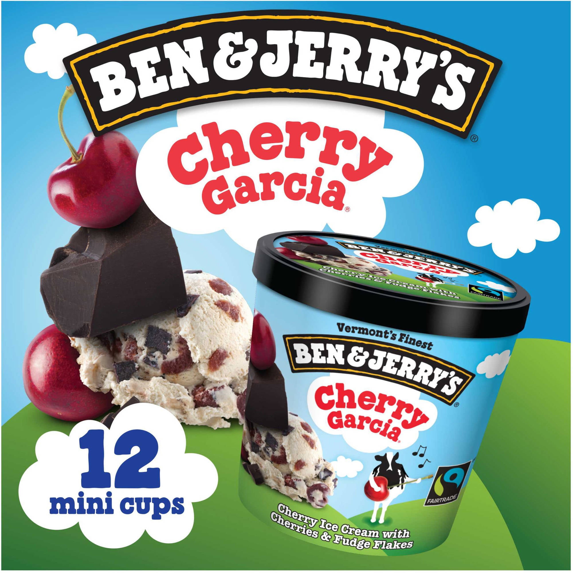 Ben & Jerry's Ice Cream Cups, 3.6 oz (Pack of 12), Variety of Flavors Available by Ben & Jerry's