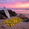 thumbnail image 7 of Oversized Beach Towel 30x59 Inch Sand Free Quick Dry Microfiber Floral Printed Towel for Beach Pool and Summer Vacation, 7 of 7