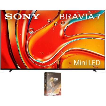 Sony K75XR70 75 Inch 4K Bravia LCD Mini LED Full Array HDR Google TV with 3 Year Amber Protection Plan (2024)