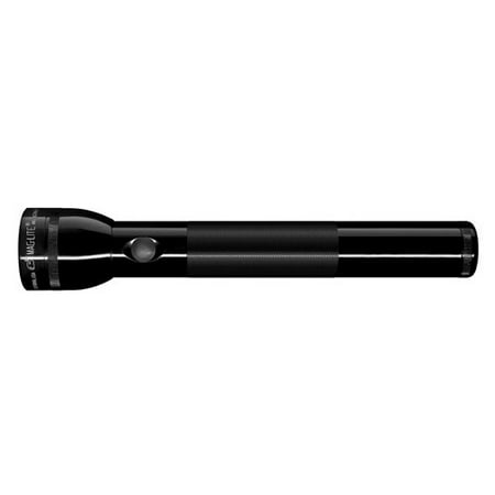 3D Cell LED Flashlight Black