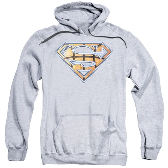 Superman - Basketball Shield - Pull-Over Hoodie - X-Large