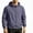 Dark Blue, variant on Men's Waterproof Hooded Utility Softshell Jacket with Zip Pockets for Work Black 2XL