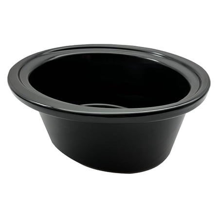 Oval Ceramic Pot Compatible with Crockpot Slow Cooker 6Qt CPSCVO60LL-BP, CPSCVC60LL-S, SCCPVL600-S-BR