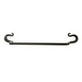 thumbnail image 4 of Curved Pointed Wall Mounted Wrought Iron Towel Bar 21" W, 4 of 9