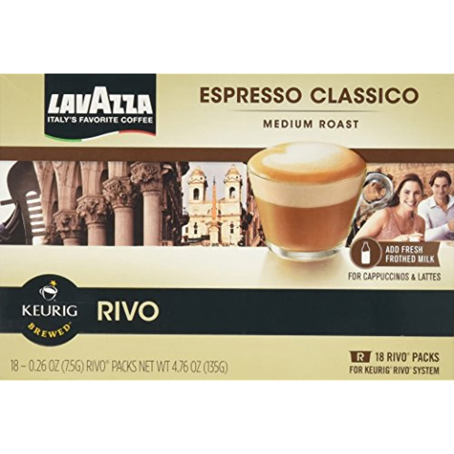 Lavazza Espresso Classico 72 Packs For 