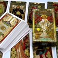 thumbnail image 3 of Cartas de Tarot en inglés Cartas de Tarot clásicas Baraja de Cartas de Tarot de Viaje Juego de Mesa Power Deck con folleto guía 78 Cartas de Tarot para Principiantes, 3 of 5