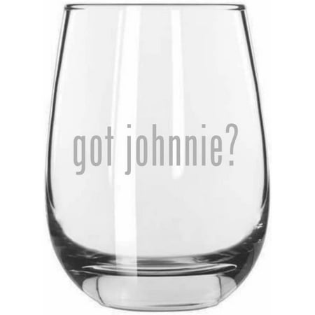 

johnnie Got Themed Etched 15.25oz Libbey Stemless Wine Glass