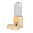 thumbnail image 1 of yingyy Distributeur d'Eau Transparent pour Chat pour Usage Visible Couleur Abricot, 1 of 6