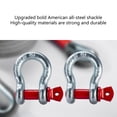 thumbnail image 3 of Tow Rope, 10 Ton Capacity, High Strength with Safety Hooks for Vehicle Recovery, 3 of 11