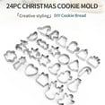 thumbnail image 5 of 3D Gingerbread House Cookie Cutters Set;Safe and Healthy Stainless Steel Cookie Cutters;Versatile Kitchen Baking Tools Set;Holiday and Festival Party Decorating Kit, 5 of 5