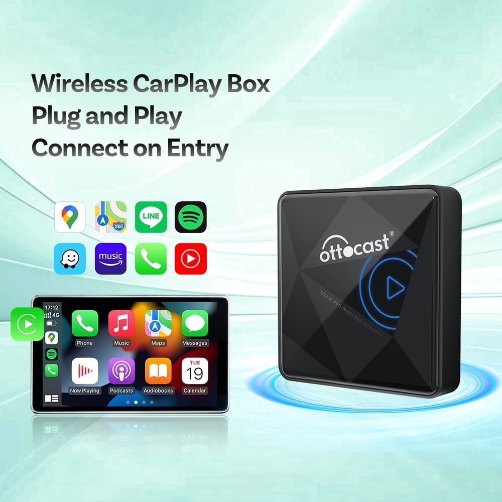 Ottocast U2 Air Pro Wired to Wireless Apple CarPlay Adapter USB