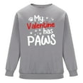 thumbnail image 6 of Afuyipoi Men Printed Hoodie, Long Sleeve Elastic Waist Graphic Valentine's Day Sweatshirts Gray 3XL, 6 of 8