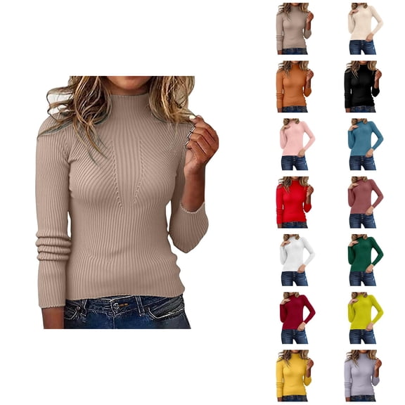 Cardigan Sweaters for Women Oversized Knit Pullover Casual Cozy Autumn Loungewear Slim Fit Long Sleeve Knitted Pullover Sweater Soft Comfortable Casual Basic Wear Warm Winter Fall Fashion