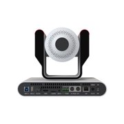 BZBGEAR 25X 4K UHD AUTO TRACKING HDMI 2.0/12G-SDI/USB 2.0/USB 3.0 Live Streaming PTZ Camera with Tally Lights (White)
