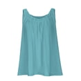 thumbnail image 5 of Mittory Women's Tank Tops Summer Tunics Casual Sleeveless Shirts Ladies Loose Fit Blouses, 5 of 8