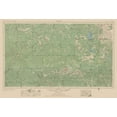 thumbnail image 2 of USGS 18x14 White Modern Wood Framed Museum Art Print Titled - Llano Texas Quad - USGS 1954, 2 of 4