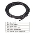 thumbnail image 6 of Uxcell 20AWG Electrical Wire 5 Conductors UL2464 Tinned Copper 9.8Ft Low Voltage PVC Case Flexible Extension Power Cord, 6 of 6