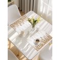 thumbnail image 5 of Eucalyptus Leaves Placemats Set of 4, Spring Plants Country Yellow Placemats for Dining Table, Place Mats for Kitchen Tabletop, Waterproof Wipeable Dining Table Mats Set, 5 of 9