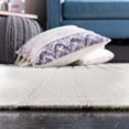 thumbnail image 5 of Safavieh Dhurries White Contemporary Rug - 8' x 10', 5 of 5