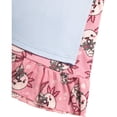 thumbnail image 4 of dELiA*s Girls Nightgowns Ruffle Trim Short Sleeve Pajama Sleep Dress with Hair Scrunchie 2 Pack, 4 of 7