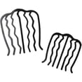 thumbnail image 4 of Hair Clip Hairpin Bun Chignon Pin Hair Fork French Hair Pins 4 Prong Hair Stick Bun Hair Holder Accessories for Women and Girls, 4 of 5