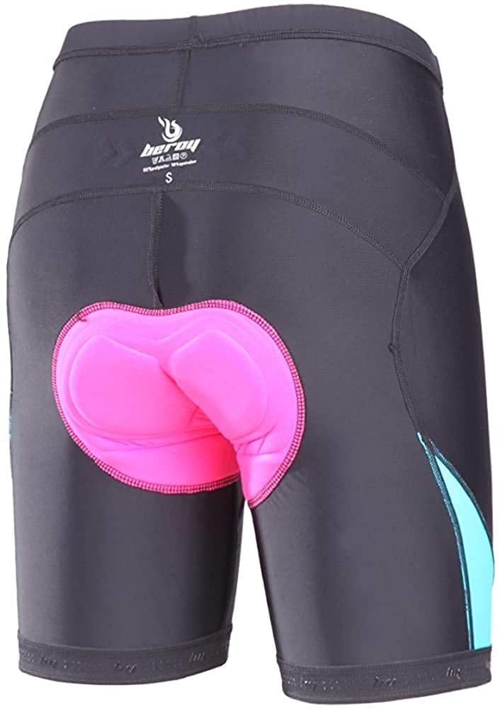 beroy Bike Shorts for Women with 4D Gel Padded，Cycling Underwear Shorts for Riding 