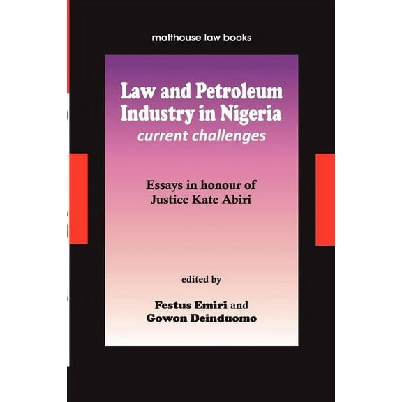 Law and Petroleum Industry in Nigeria, (Paperback)