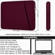 thumbnail image 5 of Funda para Laptop a Prueba de Golpes de 15.6" con Bolsillo Frontal, para HP Dell Asus Lenovo, Rojo Vino, 5 of 7