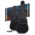 thumbnail image 3 of Estuche de transporte para guitarra clásica eléctrica/acústica, bolso ligero para guitarra, de doble hombro para guitarra de 36 pulgadas Sunnimix estuche para guardar guitarras, 3 of 8