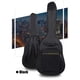 thumbnail image 3 of Estuche de transporte para guitarra clásica eléctrica/acústica, bolso ligero para guitarra, de doble hombro para guitarra de 36 pulgadas Sunnimix estuche para guardar guitarras, 3 of 8