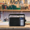 thumbnail image 4 of QFX Portable AM/FM/Shortwave Radio, Black, R-24-BLK, 4 of 5