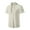 Beige, variant on UVEASISHA Mens Cotton Linen Shirts Roll Up Short Sleeve Lace Up Pirate Tshirt Summer Lightweight Quick Dry Beach Vacation T-Shirts Spring Sales Beige L
