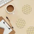 thumbnail image 6 of Xecao Yellow Lemon Slices for MDF Cork Coaster 4 Pcs,Drink Coasters,Suit for House Warming Gifts New Home ,Coffee Table Decor-Round Shape, 6 of 7