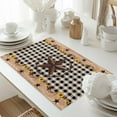 thumbnail image 5 of Farmhouse Barn Star Placemats Set of 8, Vintage Wood Texture Sunflower Table Mats Washable Heat-Resistant Non-Slip Place Mats for Kitchen Dinner Table Indoor Outdoor Decor,13x19 Inch Brown, 5 of 9