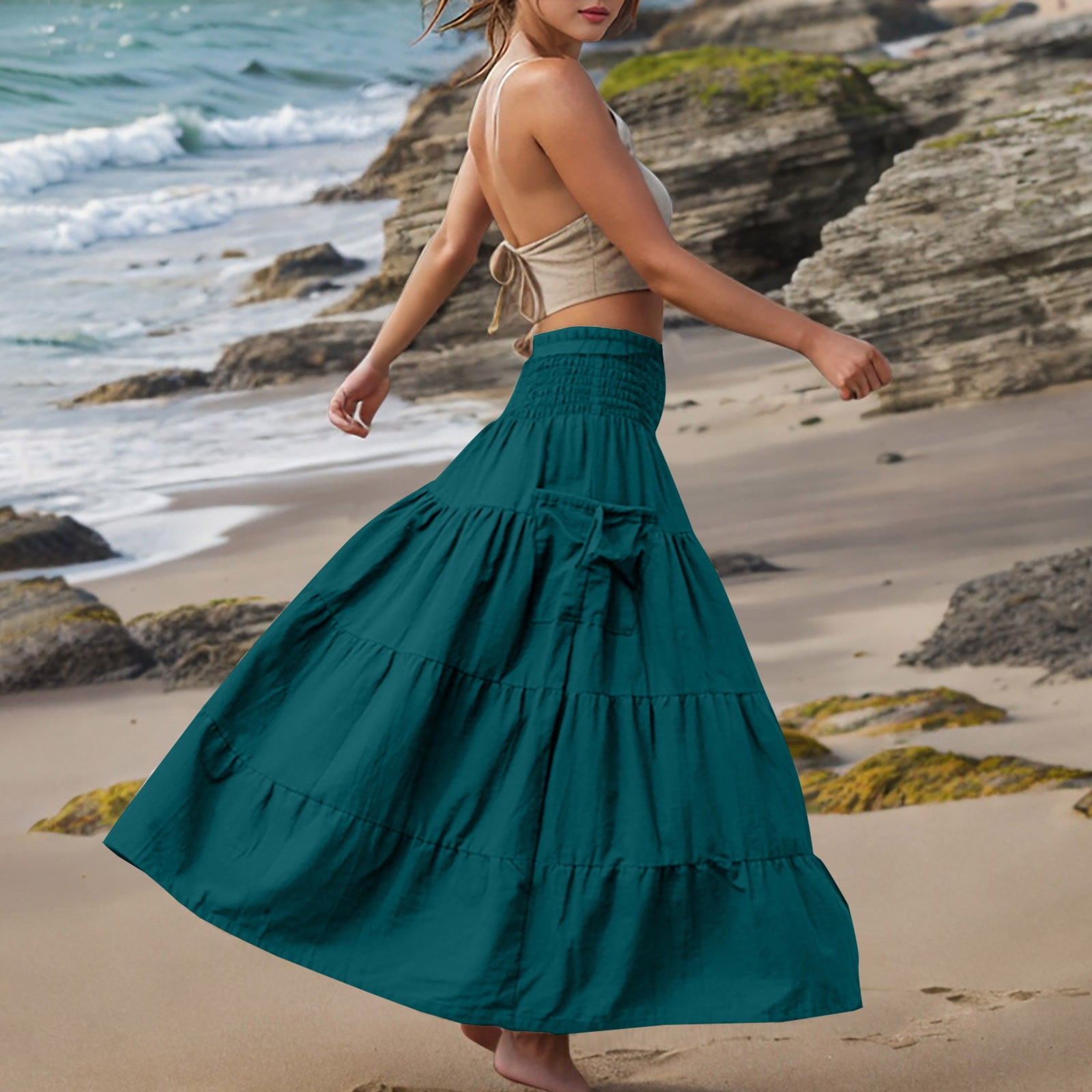 midi ruched bodycon dress Emerald Allure Off-Shoulder Ruched Bodycon Dress