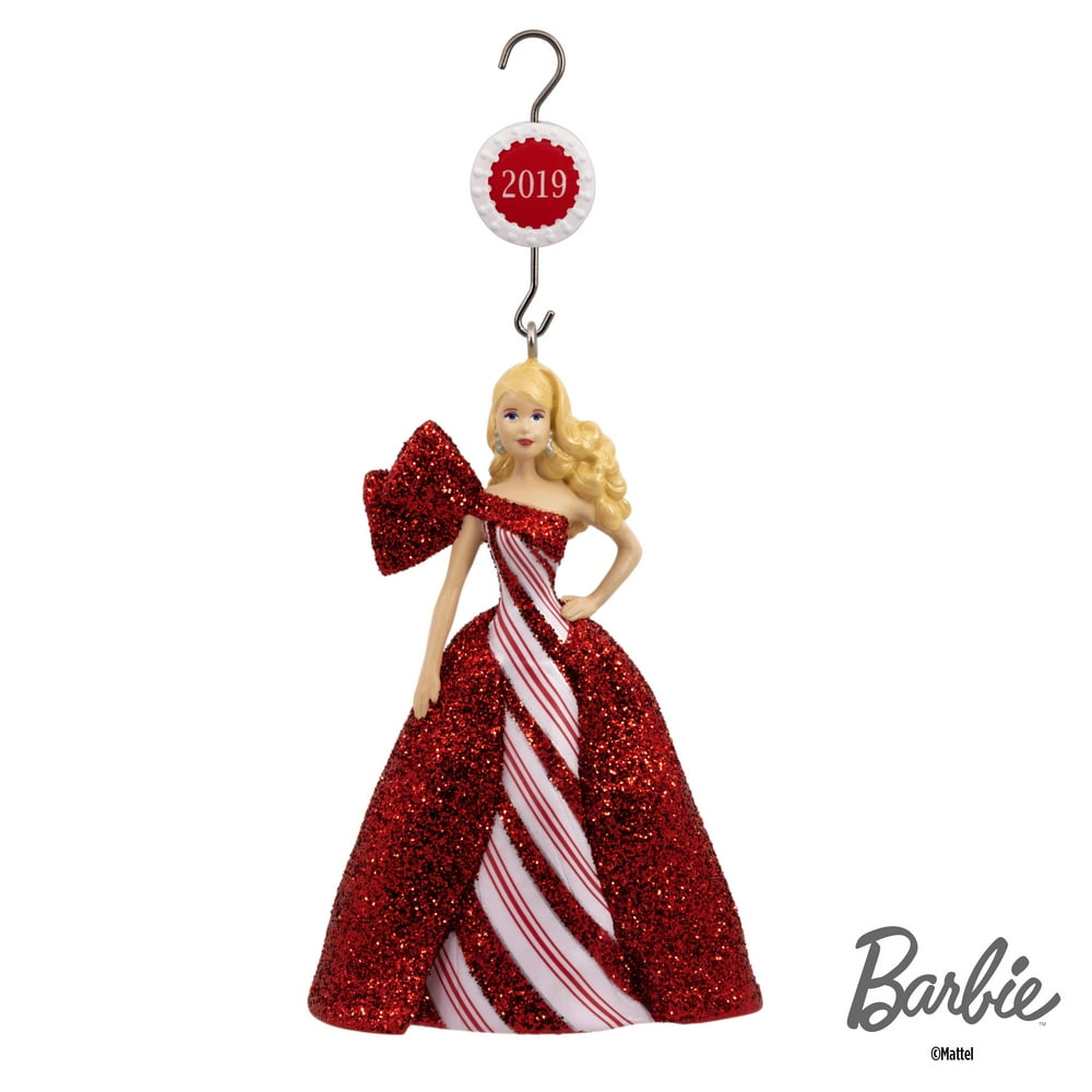 Hallmark Mattel 2019 Holiday Barbie Christmas Ornaments - Walmart.com - Walmart.com
