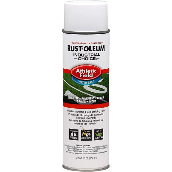 Rust-Oleum Industrial Choice White Water-Based 17 oz Spray Paint