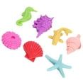 thumbnail image 6 of GOOHOCHY Miniature Figurines Assorted Color 7Pcs 2.5x1.3In Resin, 6 of 8