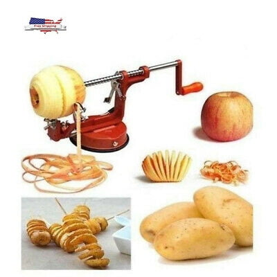 Apple Peeler Apple Peeler Slicer Corer 3 in 1 Slinky Machine Durable Heavy Duty Die Apple Peelers With Suction base