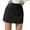 Black, variant on JGNGSHN Corduroy Mini Solid Color Skirts for Women Trendy High Waist Bodycon Pencil Skirt