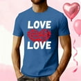 thumbnail image 1 of Tops para hombre, blusas y camisas de cuello redondo y manga corta para hombre, camisetas deportivas informales con estampados a la moda para hombre, blusas de cuello redondo y manga corta, blusas de, 1 of 5