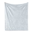 thumbnail image 1 of Celtic Soft Flannel Fleece Throw Blanket, Vintage Ornamental Classic Flower Shaped Celtic Forms with Bent Lines Image Print, Cozy Plush for Indoor and Outdoor Use, 50" x 70", Pale Blue, by Ambesonne, 1 of 6