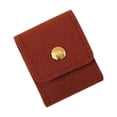 thumbnail image 1 of Mini estuche de viaje para joyas, 3 unidades, para guardar anillos, amuletos y joyas. Marrón, 1 of 7
