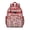 Red-12, variant on Paisley Boho Waterproof Backpack Lightweight Student Bag with Breathable Padding