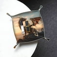 thumbnail image 5 of Valet Tray, Sky Sunset Bronze Dragon Faux Leather Desk Tray Vanity Tray Night Stand Organizer Catch All Tray Key Bowl for Entryway Table, Elegant Valet Tray Storage for Men Women, 5 of 7