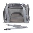 thumbnail image 2 of Transporteur pour Chat Portable, Cage Pliable Portable pour Chiot, Fourre-Tout Sac à Main Sac de Transport pour Animal de Compagnie pour Voyage Camping Magasinage Randonnée, 2 of 7