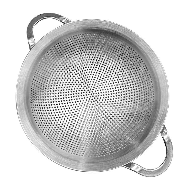 Kitchen Funnel 316L Metalcolander with Handle | Pasta Spaghetti Berry Vegetable Kitchen Strainer Basket | Stainless Colander Bowl | Pot Drainer for Cooking Strainer Liquid Funnel,Oil Funnel,Plastic F