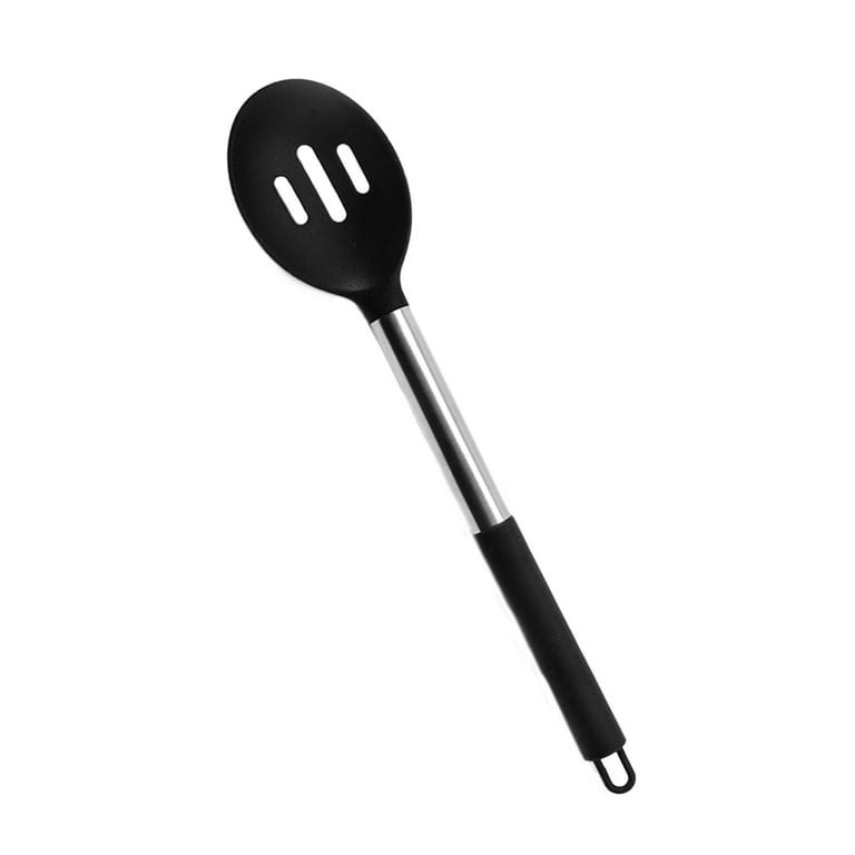  Tovolo Charcoal Silicone Mixing Spoon, One Size (Pack of 1):  Cooking Spoons: Home & Kitchen