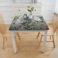 thumbnail image 3 of nygtbtfer  Spring Tablecloth Rectangular, Watercolor Wildflowers Floral Herbs Washable Table Cover for Party Picnic Dinner Decor, 3 of 7
